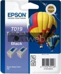 Epson T019 Double pack zwart (Origineel)