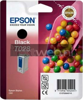 Epson T028 zwart