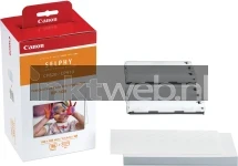 Canon RP-108 inktcartridge + postcard photopaper kleur Combined box and product