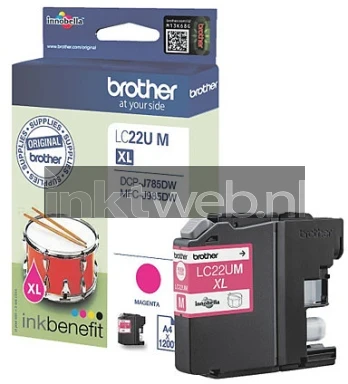 Brother LC-22U XL magenta