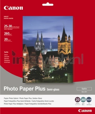 Canon SG-201 fotopapier Halfglanzend |  | 260 gr/m² 20 vellen