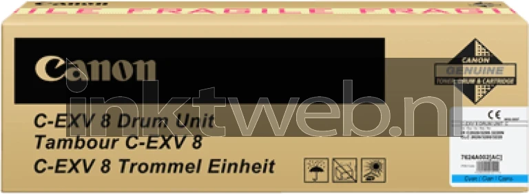 Canon C-EXV 8 drum cyaan Front box