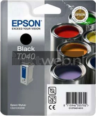 Epson T040 zwart