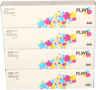 FLWR HP 970 / 971XL Multipack zwart en kleur