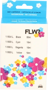 FLWR HP 934XL / 935XL Multipack zwart en kleur