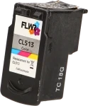 FLWR Canon PG-512 / CL-513 Multipack zwart en kleur Product only