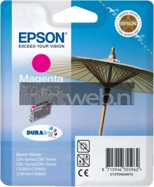 Epson T0453 magenta Front box
