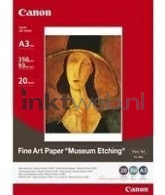 Canon Fine Art Museum Etching Fotopapier  | A3 | 350 gr/m² 20 stuks
