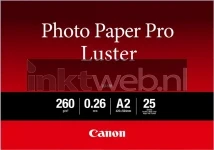 Canon LU-101 Pro Luster Satijn | A2 | 260 gr/m² 25 stuks