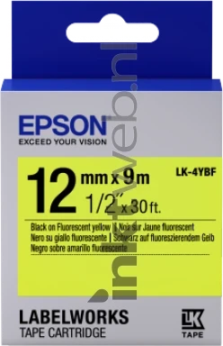 Epson LK-4YBF zwart Front box