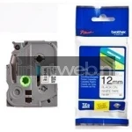 Brother TZE-231S zwart op wit breedte 12 mm