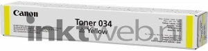 Canon 034 Toner geel (Origineel)
