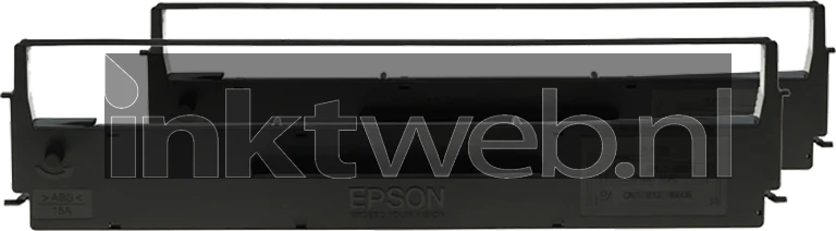 Epson LX-300 (II), LX-350 inktlint 2 pack zwart Product only
