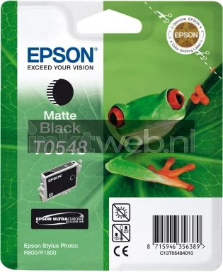 Epson T0548 mat zwart