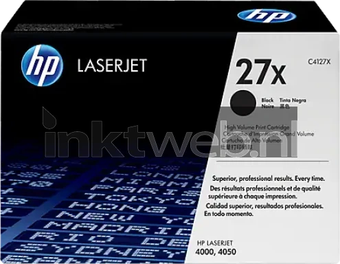 HP 27X zwart