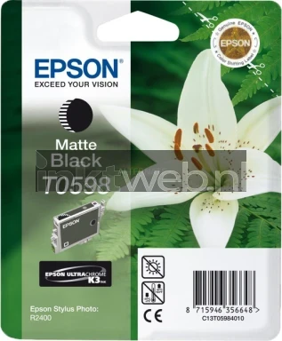 Epson T0598 mat zwart