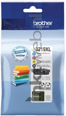Brother LC-3219XL Multipack zwart en kleur