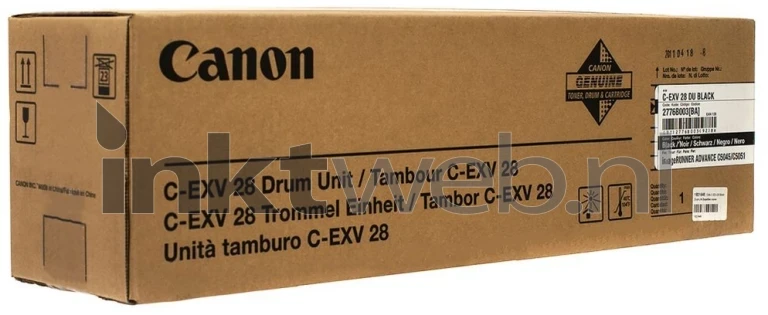 Canon C-EXV 28 zwart Front box