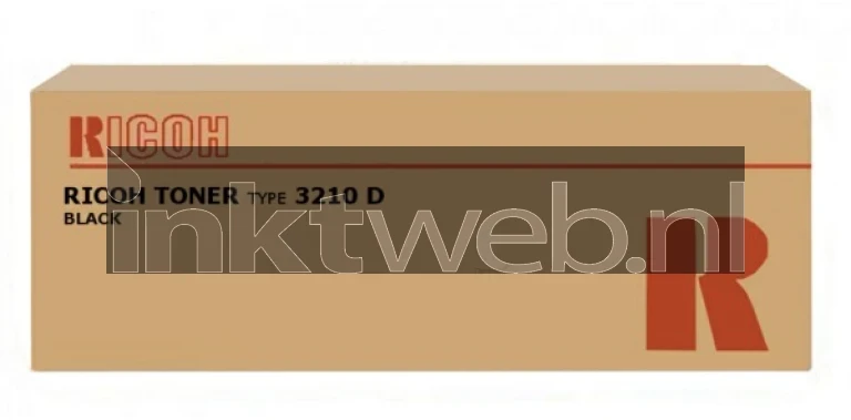 Ricoh DT39BLK zwart Front box