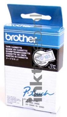 Brother TC-103 blauw Front box