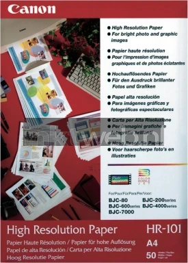 Canon HR-101 Fotopapier High Resolution | A4 | 110 gr/m² 50 stuks