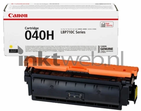 Canon 040 geel Combined box and product