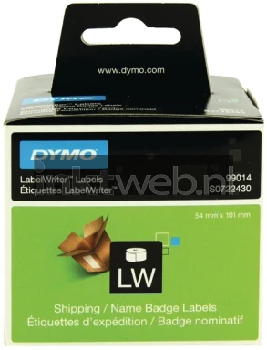 Dymo 99014/S0722430 54 mm x 101 mm  wit