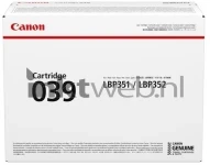 Canon CRG 039 zwart (Origineel)