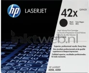 HP 42X zwart product front Front box