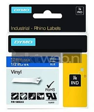 Dymo S0718600 zwart Front box