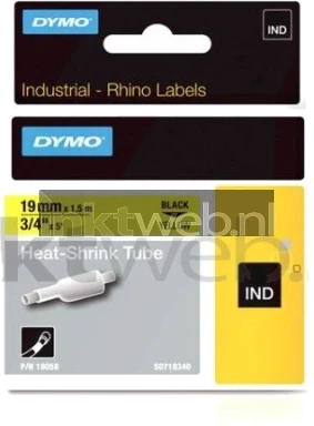 Dymo S0718340 zwart Front box