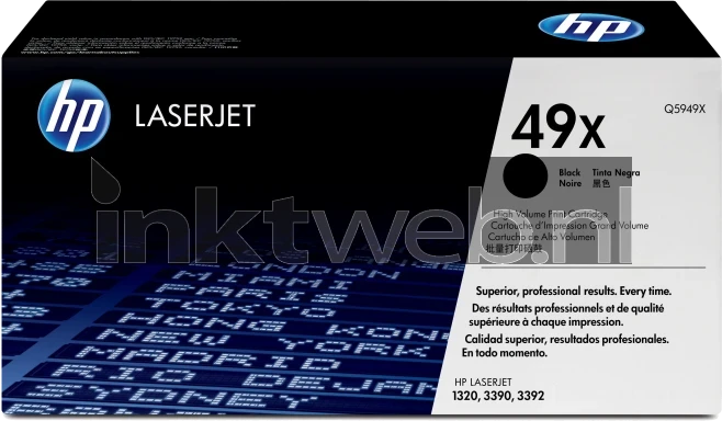 HP 49X zwart