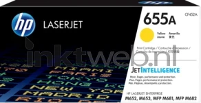 HP 655A geel (Origineel)