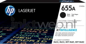 HP 655A zwart (Origineel)