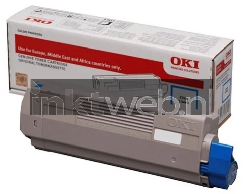 Oki C612 (46507507) cyaan
