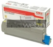 Oki C612 Toner geel (Origineel)