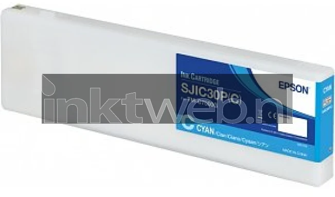 Epson SJIC30P cyaan Front box