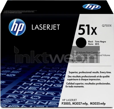 HP 51X zwart