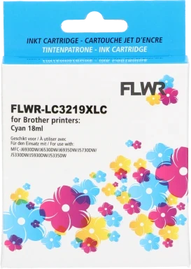 FLWR Brother LC-3219XLC cyaan