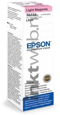 Epson T6736 licht magenta Front box