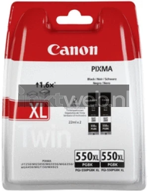 Canon PGI-550XL twinpack zwart