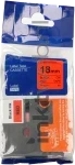 Huismerk Brother TZE-441 zwart op rood breedte 18 mm