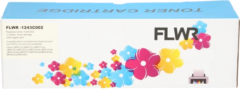 FLWR Canon 045 HY geel