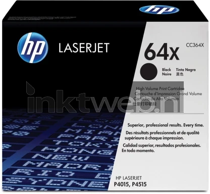 HP 64X hc zwart
