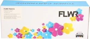 FLWR Brother TN-421 cyaan (Huismerk (compatible))