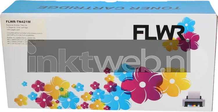 FLWR Brother TN-421 magenta