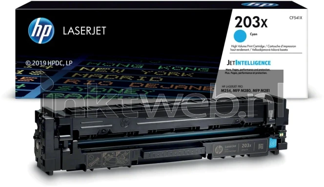 HP 203X cyaan