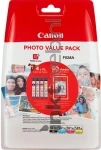 Canon CLI-581XL 4-pack met fotopapier zwart en kleur (Origineel Hoge Capaciteit)