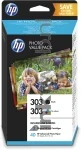 HP 303 Photo Valuepack zwart en kleur (Origineel)