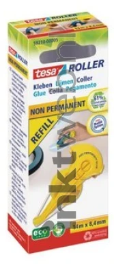 Tesa ecoLogo lijmroller navulling non-permanent Product only